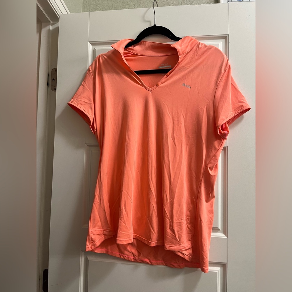 Willit Orange Golf Polo